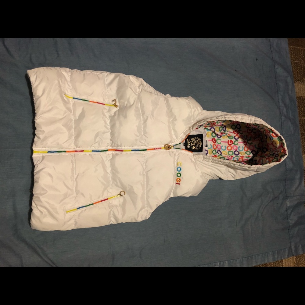 Coogi. Puffer like hooded vest Australia size L